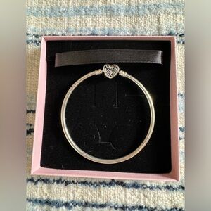 Pandora Butterfly and Heart Bracelet